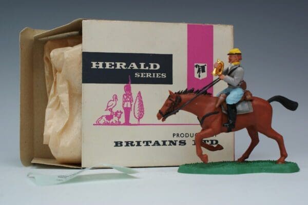 SOLD Herald ACW Confederate Cavalry Bugler - Boxed
