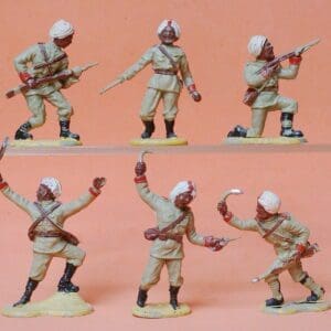 Crescent 60mm Indian Troops (Sikhs) - Full Set!