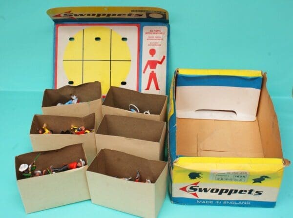 SOLD Swoppets Counter Display Pack Cowboys