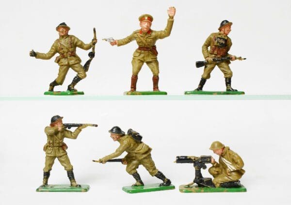 Crescent WW1 British Infantry - Full Set of 6