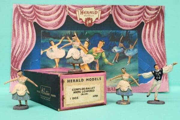 SOLD Herald Corps-de-Ballet (Blue) Trade Box