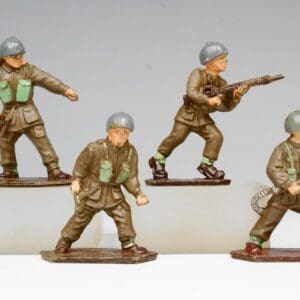 NEW! Lone Star Paratroopers - BROWN Plastic!