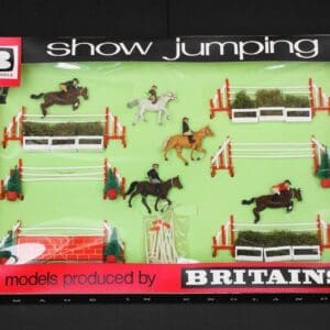 SOLD Britains Show Jumping Window Box Set