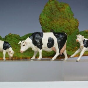 SOLD Herald Cow Feeding and 2 Calves (Friesians)