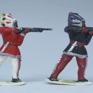SOLD! Trojan Indians in Buckskins - Partly Overpainted