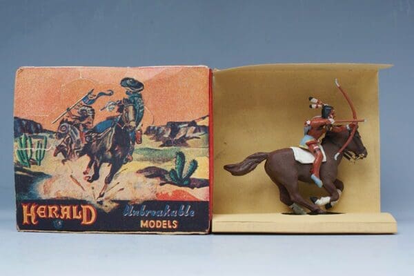 Herald Zang Mounted Indian with Bow