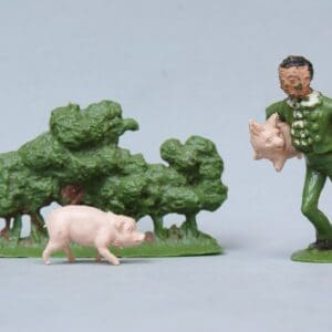 SOLD Gem Nursery Figures Tom the Piper's Son & Piglets