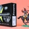 SOLD Herald Swoppet Indian Brave with Bow, Mounted