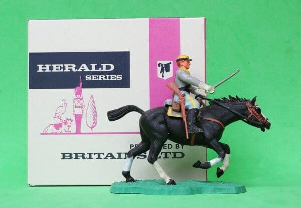SOLD OUT Britains ACW Confederate Cavalry Trooper - BLACK Horse