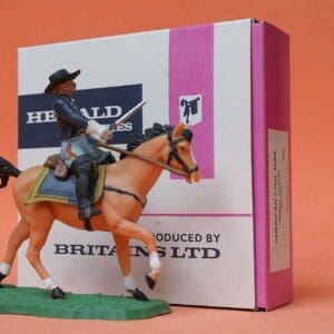 SOLD Swoppet ACW Federal Cavalry Officer - LIGHT TAN Horse