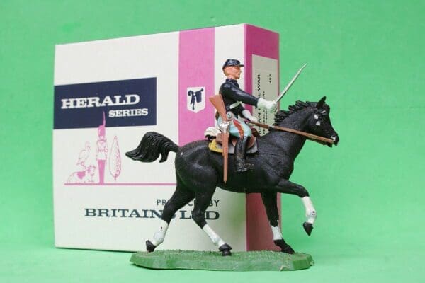 SOLD OUT Britains ACW Federal Cavalry Trooper - BLACK Horse