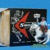 SOLD Herald Swoppet Mounted Cowboy Sheriff - LIGHT BLUE Torso