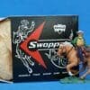 SOLD Herald Swoppet Mounted Cowboy Sheriff - GREEN Torso