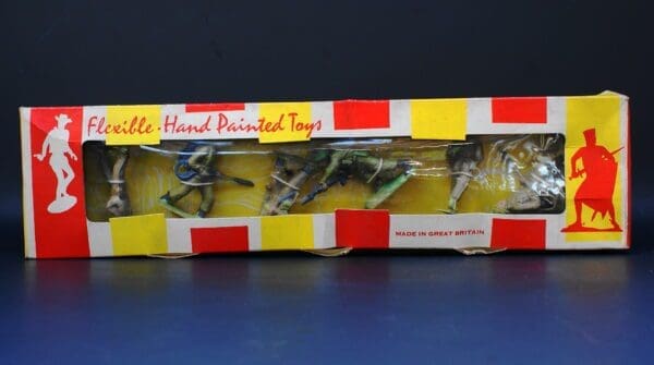 SOLD! Cherilea Khaki Infantry Window Box Set - Old Stock