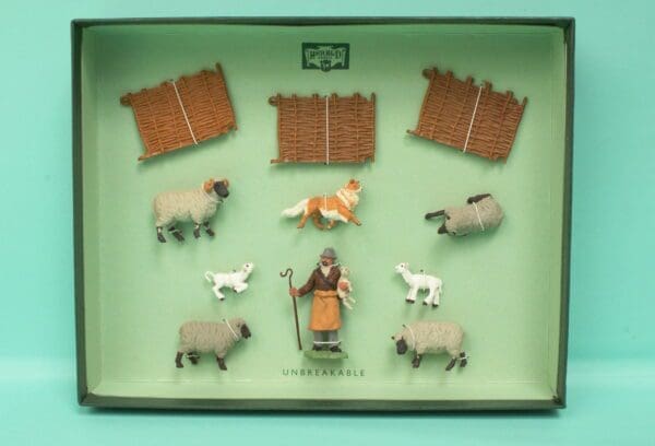 SOLD Herald Farm Box Set, Shepherd, 11 Pieces