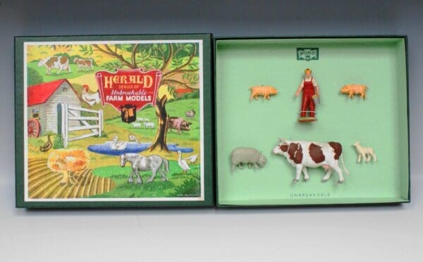 SOLD Britains Farm Animals, Girl with Bucket