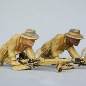 SOLD Lone Star African Troops Crawling with Bren-gun