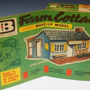 SOLD Empty Box for Farm Cottage Make-up Model