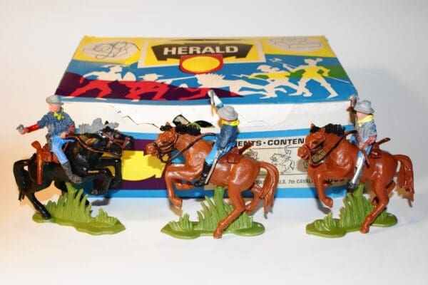 SOLD Britains Herald US 7th Cavalry - Full Counter Pack