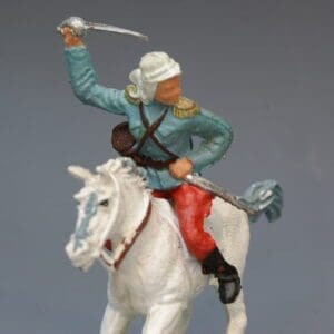Crescent Mounted French Foreign Officer with Sword