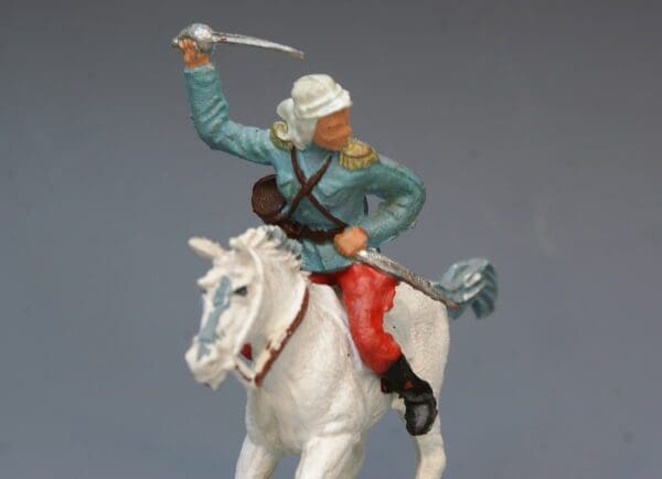 Crescent Mounted French Foreign Officer with Sword