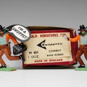 SOLD Herald "I'm A Swoppet!" Cowboy Bank Robber