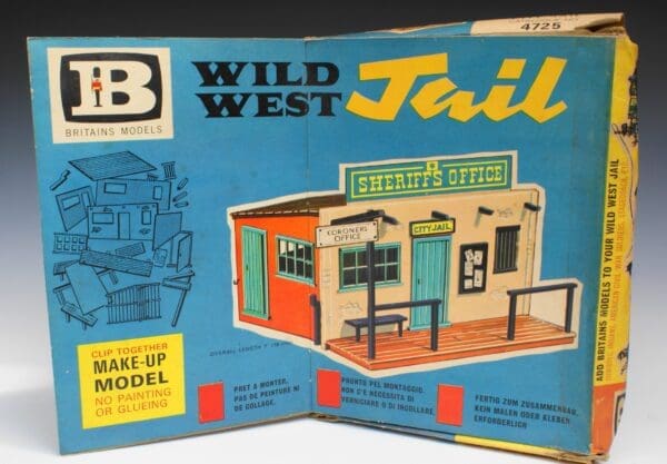 SOLD Britains Wild West City Jail Sealed in Box