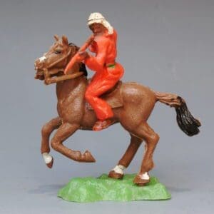 Crescent Mounted Arab Firing Musket