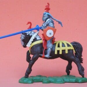 SOLD Britains C15th Mounted Knight Charging