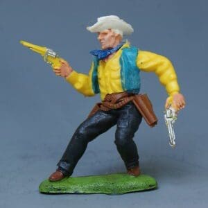 Britains Swoppet Two-Gun Cowboy - LATER Issue