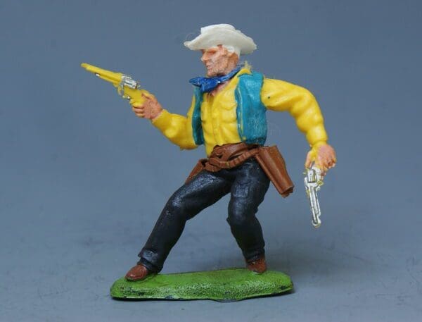 Britains Swoppet Two-Gun Cowboy - LATER Issue