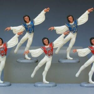 Britains 'Super Deetail' Male Ballet Dancers