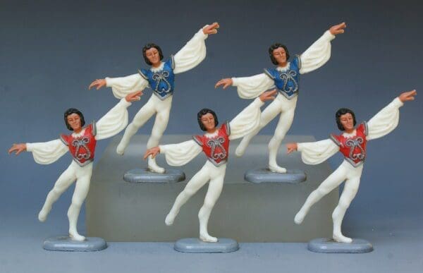 Britains 'Super Deetail' Male Ballet Dancers