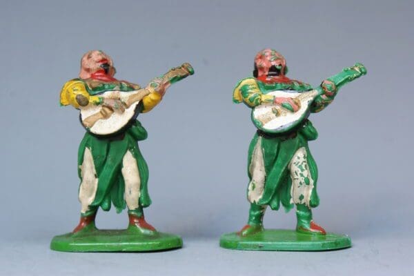 SOLD Cherilea 54mm Pair of Robin Hood Minstrels