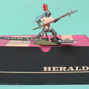 Britains Herald C15th Knights Trade Box + Figure!