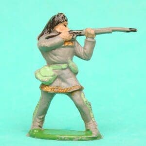 SOLD Cherilea Backwoodsman Firing Musket