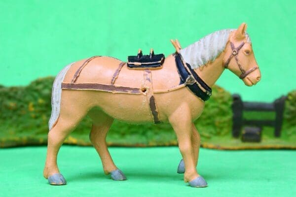 SOLD Britains Cart Horse - Scarce TAN Variant!