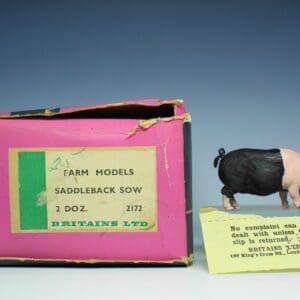 SOLD Herald Saddleback Sow Trade Box