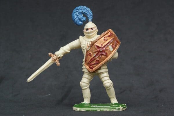 Lone Star Knight - Scarce WHITE Plastic
