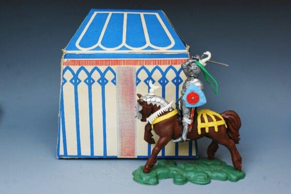 SOLD Swoppet C15th Knight Attacking - Tent Pack