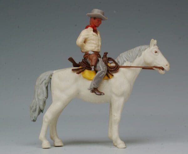 SOLD Swoppet 2nd Series Mounted Cowboy Prisoner