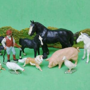SOLD Herald Farm Collection - Animals & SUPERB Farmer!