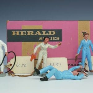 SOLD Britains Garage Attendants Trade Box