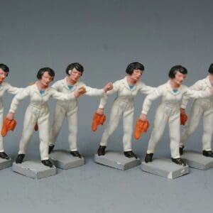 SOLD Britains Garage Attendants - Girl Cleaning x 6
