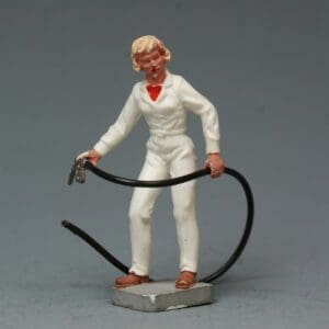 SOLD Britains Garage Girl Pump Attendant