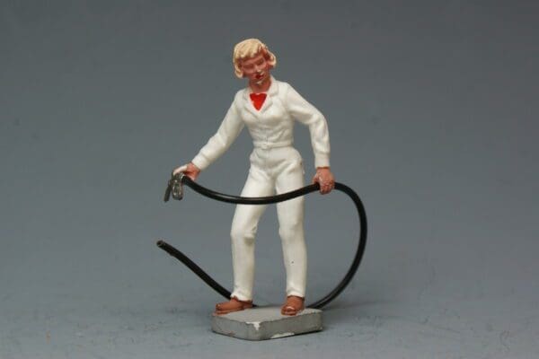 SOLD Britains Garage Girl Pump Attendant