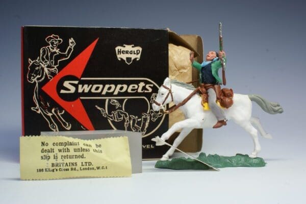 SOLD Swoppet Cowboy Wounded by Arrow VNMB