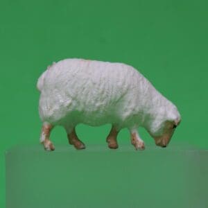SOLD Britains Lead Mould WHITE Sheep Feeding - RARE!