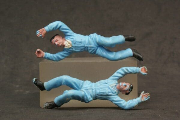 SOLD Britains Garage Mechanics with Inspection Lamps
