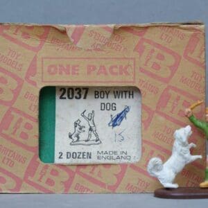 SOLD Britains Farm Boy with Dog - Trade Box